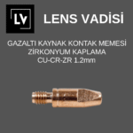 M8 1.2 CuCrZr Kontak meme (Zirkonyum)