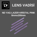 ND YAG LAZER KRİSTAL PINK 5mmx75mm