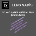 ND YAG LAZER KRİSTAL PINK 8mmx145mm