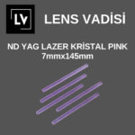 ND YAG LAZER KRİSTAL PINK 7mmx145mm
