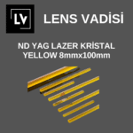ND YAG LAZER KRİSTAL YELLOW 8mmx100mm
