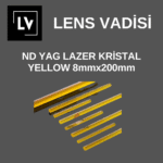 ND YAG LAZER KRİSTAL YELLOW 8mmx200mm