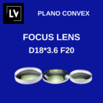 D18*3.6 F20 Plano Convex Lens