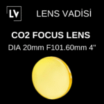 Dia20mm F101.6mm 4" ET 2 mm  CO2 Lens