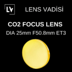 Dia25mm F50.8 mm 2" ET 3mm CO2  Lens