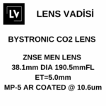 38.1 mm Dia190.5 mm FL ET 5  F-THETA LENS