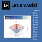 D28-A-15 DOUBLE LAZER KESİM MAKİNESİ NOZÜL
