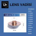 D28-A-11 DOUBLE LAZER KESİM MAKİNESİ NOZÜL