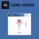 M8 H19 3D  DOUBLE BORU KESİM NOZÜL